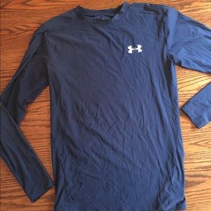 Large Underarmour Blue Long Sleeve